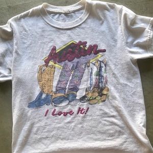 John galt/ brandy vintage Texas tee (ON HOLD)